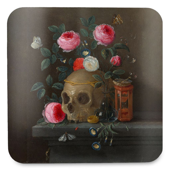 Podkładka pod kubek Vanitas martwa natura Jan van Kessel (starszy) 