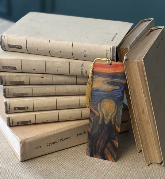 Zakładka do książki Krzyk Edvard Munch