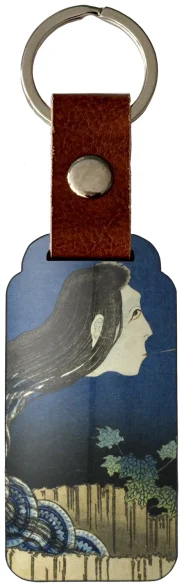 Brelok Dwór talerzy (Sara yashiki) Katsushika Hokusai