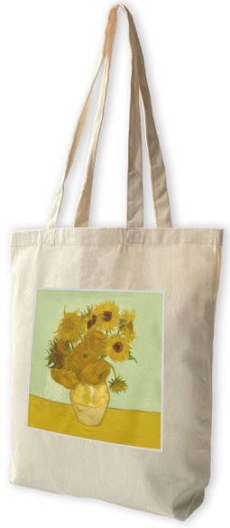Torba z naszywką Martwa natura: wazon z piętnastoma słonecznikami Vincent Van Gogh