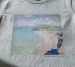 Koszulka z nadrukiem Plaża w Pourville Claude Monet