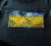 Koszulka z nadrukiem Pole pszenicy z krukami Vincent Van Gogh