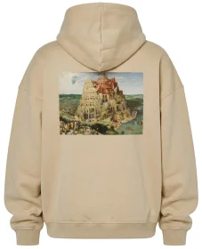 Bluza oversize Wieża Babel Pieter Bruegel starszy