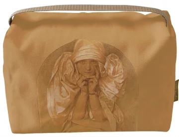 Kosmetyczka kuferek Portret córki Artysty – Jarosławy Alfons Mucha