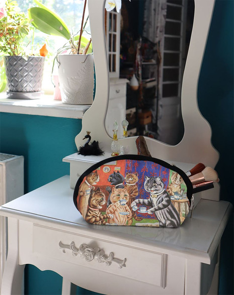 Kosmetyczka Herbata dla kota Louis Wain