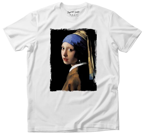 Koszulka Dziewczyna z perłą Jan Vermeer