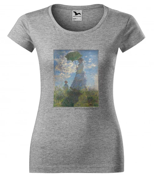Bluzka damska Kobieta z parasolem Claude Monet