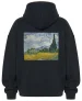Bluza oversize Pole pszenicy z cyprysami Vincent Van Gogh