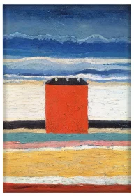 Magnes Czerwony Dom Kazimir Severinovich Malevich