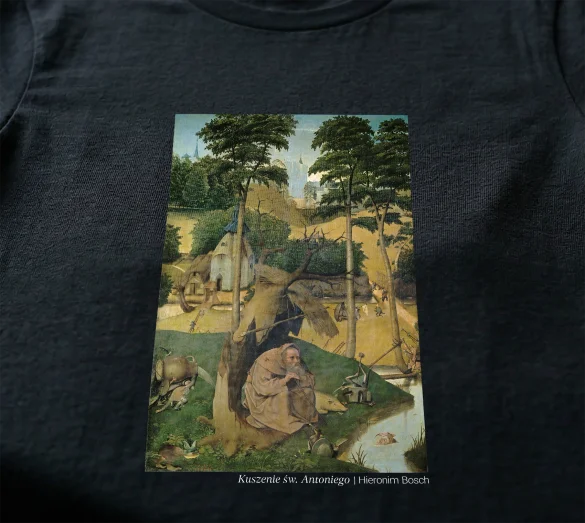 Bluzka damska Kuszenie św. Antoniego Hieronim Bosch