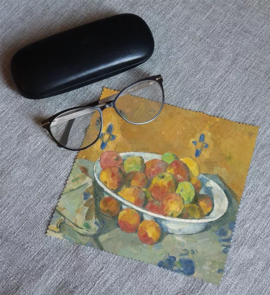 Ściereczka do okularów Talerz Jabłek Paul Cezanne