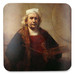 Podkładka pod kubek Autoportret z dwoma kołami Rembrandt