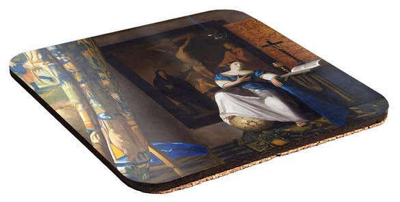 Podkładka pod kubek Alegoria wiary Jan Vermeer