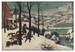 Magnes Myśliwi na śniegu Pieter Bruegel starszy