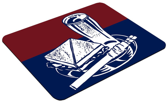 Podkładka Sandwich and soda Roy Lichtenstein 60x40cm