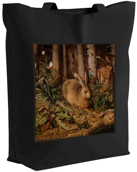 Torba z naszywką Zając w lesie Hans Hoffmann