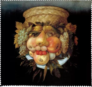 Ściereczka do okularów Kosz owoców Giuseppe Arcimboldo