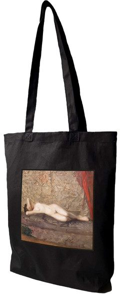 Torba z naszywką Akt kobiety leżącej Leon Wyczółkowski