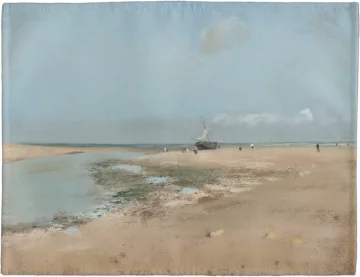 Podkładka na stół Plaża podczas odpływu (ujście rzeki) Edgar Degas