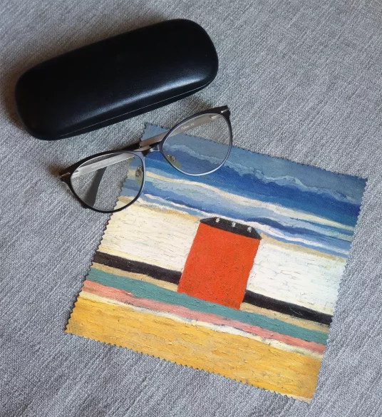 Ściereczka do okularów Czerwony Dom Kazimir Severinovich Malevich