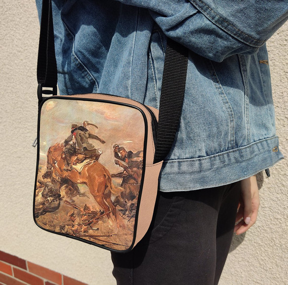 Torba listonoszka Szarża pod Rokitną Wojciech Kossak