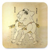 Zapaśnicy sumo Uzugafuchi Kandayu i Takasaki Ichijuro