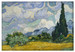 Magnes Pole pszenicy z cyprysami Vincent Van Gogh