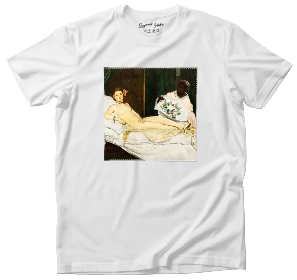 Koszulka z naszywką Olimpia Édouard Manet