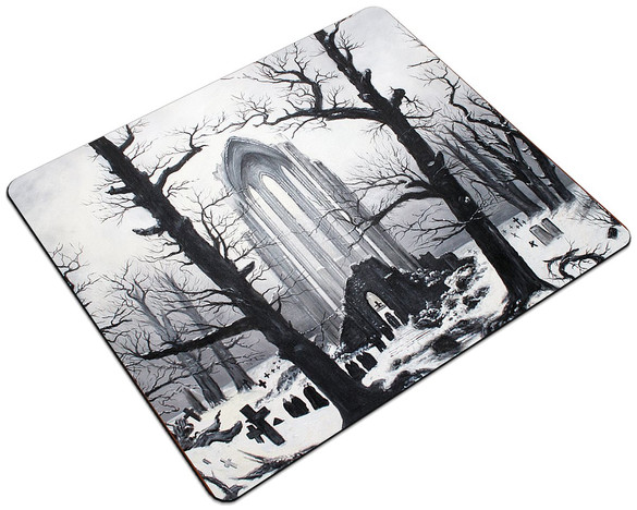 Podkładka Cmentarz w śniegu Caspar David Friedrich 24x19cm