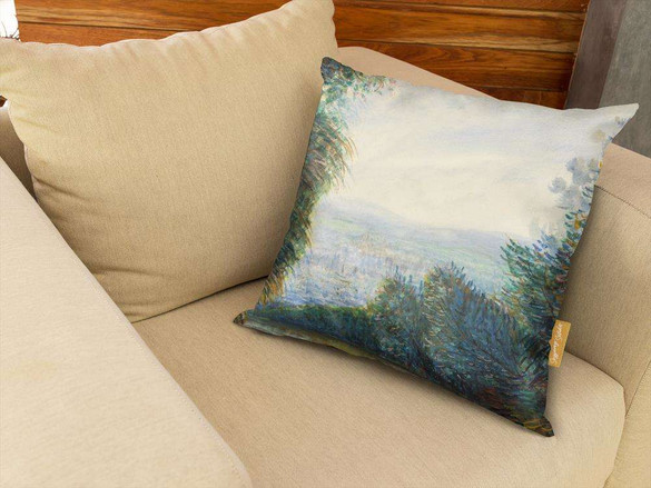 Poduszka Dolina Auvers nad rzeką Oise Pierre-Auguste Renoir