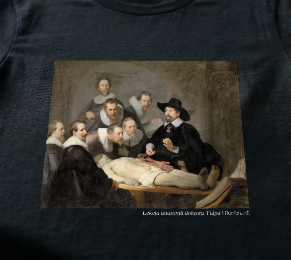 Bluzka damska Lekcja anatomii doktora Tulpa Rembrandt