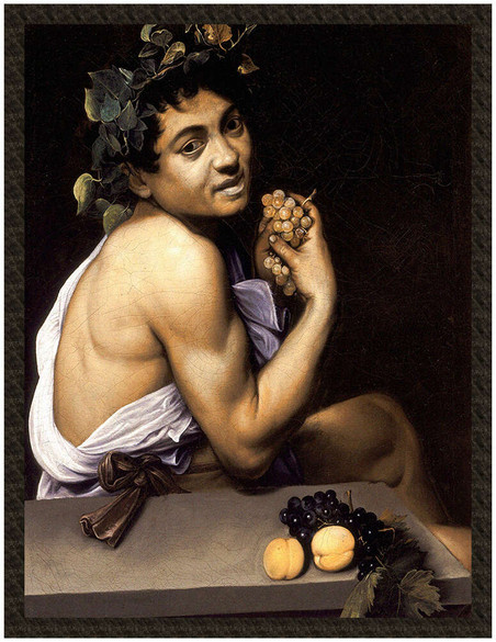 Naszywka Chory Bachus Caravaggio