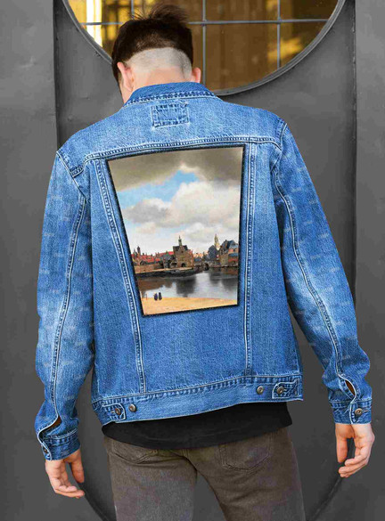 Ekran Widok Delft Jan Vermeer