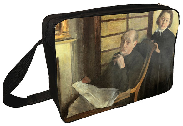 Torba na ramię Henri Degas i jego siostrzenica Lucie Degas Edgar Degas