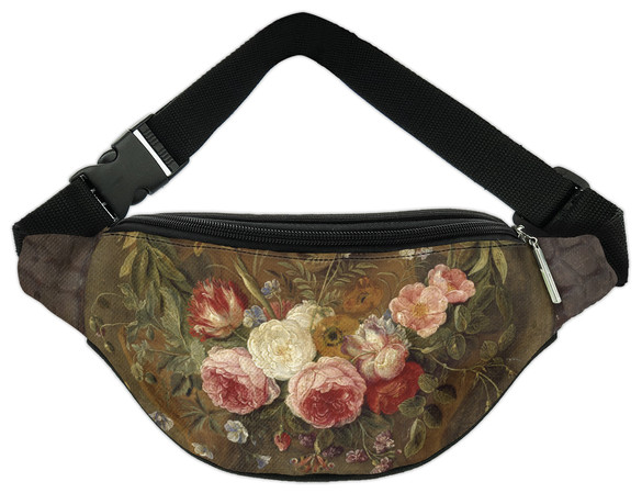 Nerka Dekoracyjna martwa natura Z girlandą kwiatów Jan van Kessel (starszy)