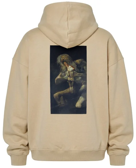 Bluza oversize Saturn pożerający własne dzieci Francisco Goya