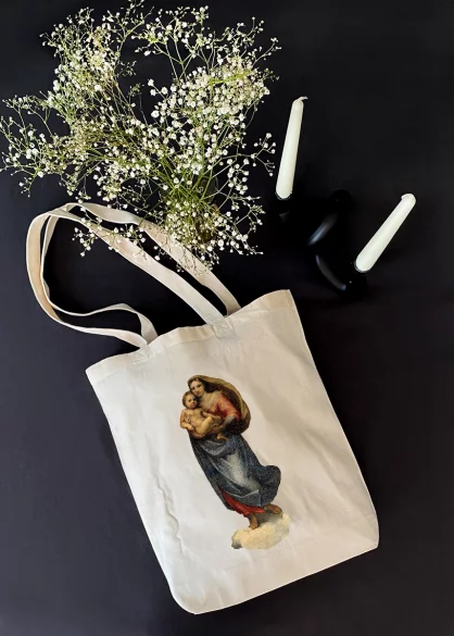 Torba bawełniana Madonna Sykstyńska Rafael Santi