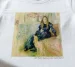 Koszulka z nadrukiem Julie Manet i jej piesek Laërte Berthe Morisot