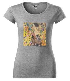 Bluzka damska Dama z wachlarzem Gustav Klimt