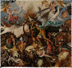 Ściereczka do okularów Upadek zbuntowanych aniołów Pieter Bruegel starszy