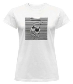 Bluzka damska z naszywką Psychodelic Woman