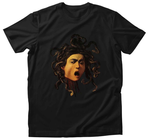 Koszulka Głowa meduzy Caravaggio XL