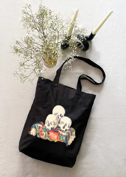 Torba bawełniana Trzy czaszki Paul Cezanne