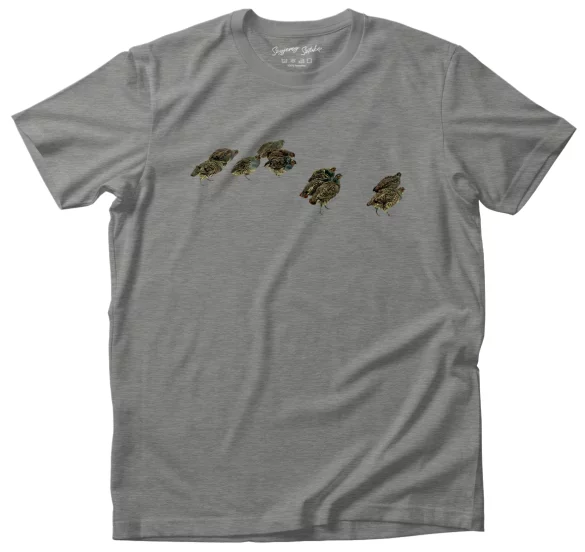 Koszulka Kuropatwy na śniegu Józef Chełmoński