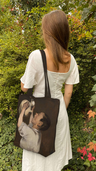 Torba na ramię shopper Chłopiec z dzbanem (La Régalade) Édouard Manet