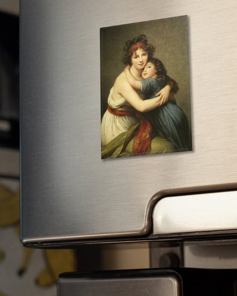 Magnes Autoportret z córką Élisabeth Vigée-Lebrun