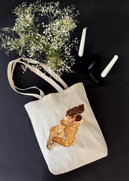 Torba bawełniana The Embrace (1917) Egon Schiele