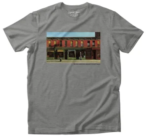 Koszulka z nadrukiem Wczesny niedzielny poranek Edward Hopper