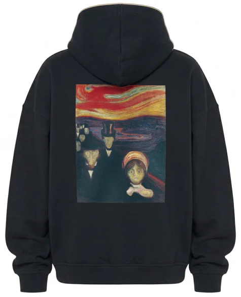Bluza oversize Anxiety (Lęk) Edvard Munch