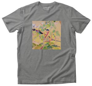 Koszulka z naszywką Krajobraz z drzewami w pobliżu Pretzfeld Curt Herrmann